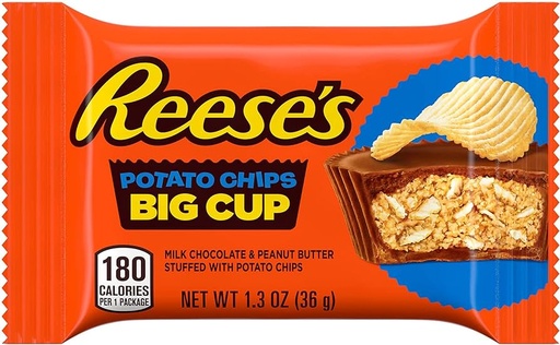 [SS000240] Reese's Big Cups Potato Chips 36gr