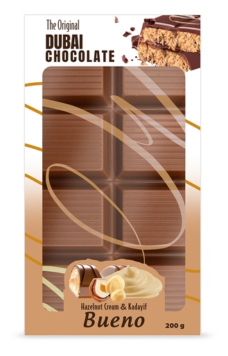 [SS001293] The Original Dubai Chocolate Hazelnut Cream and Kadayif Bueno 200 g
