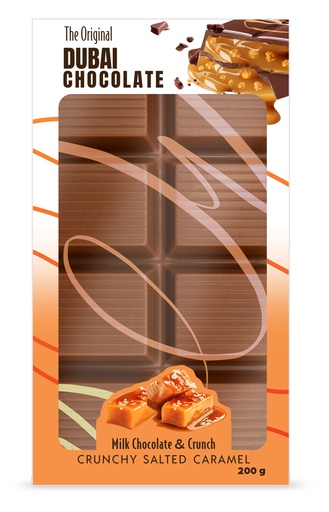[SS001295] The Original Dubai Chocolate Crunchy Caramel Kadayif and Salted Caramel 200 g