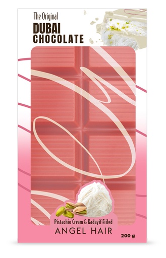 [SS001344] The Original Dubai Chocolate Angel Hair Pistachio Cream and Kadayif 200 g