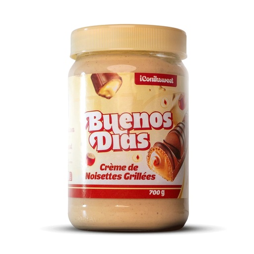 [SS001359] Buenos Dias Crème de noisettes grillées 700 g