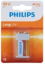 Philips Batterie 9V 6F22 Longlife