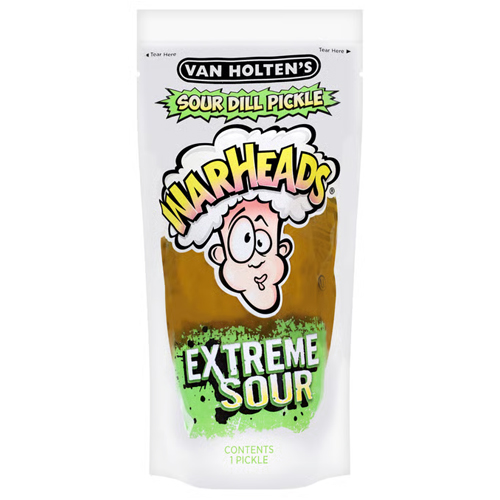 [SS001544] Van Holten’s Warheads Sour Dill Pickle 126 g
