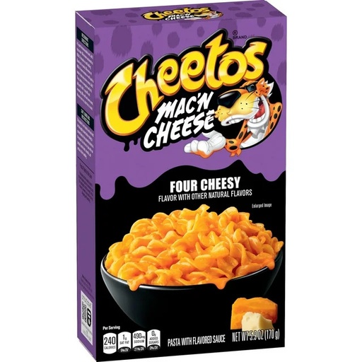 [SS001630] Cheetos Mac'n Cheese Four Cheesy 160 g