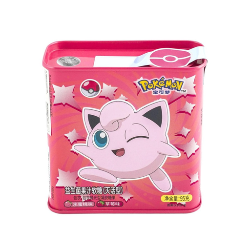 [SS001657] Pokemon Fruit Juice Gummies Strawberry & Peach flavor 95 g