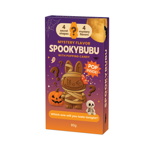 [SS001764] SpookyBubu Mystery Flavor with Popping Candy Halloween Edition 80 g