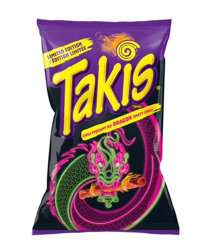 [SS001792] Takis Dragon Sweet Chili 100 g