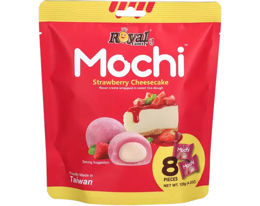 [SS001796] Royal Family - Mochi Strawberry Cheese Cake 12x120 g