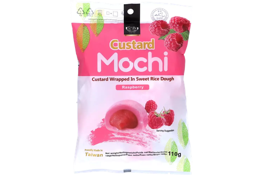 [SS001797] Royal Family - Custard Mochi Raspberry 24x110 g