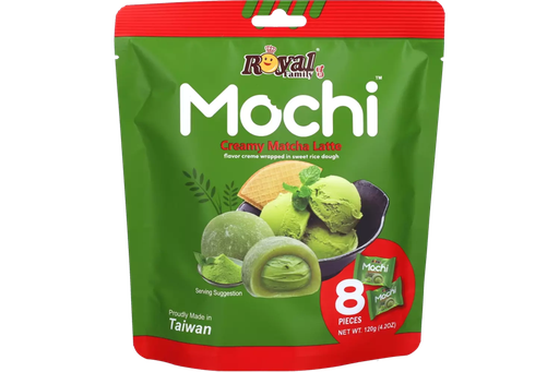 [SS001801] Royal Family - Mochi Creamy Matcha Latte 12x120 g