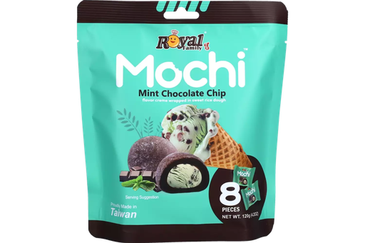 [SS001802] Royal Family - Mochi Mint Chocolate Chip 12x120 g