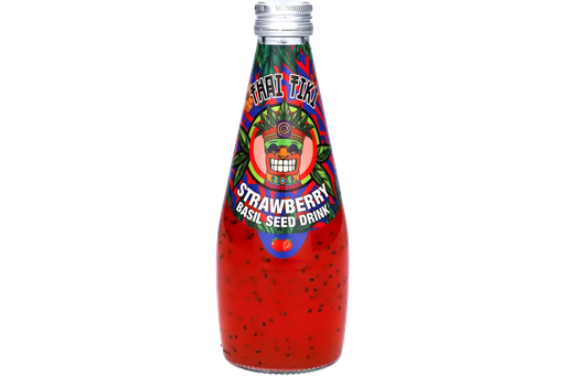 [SS001816] Thai Tiki - Basil Seed Drink Strawberry 290 ml