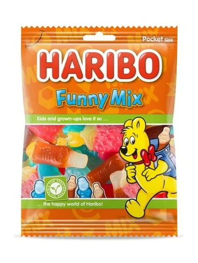 [SS001843] Haribo Funny Mix 75 g