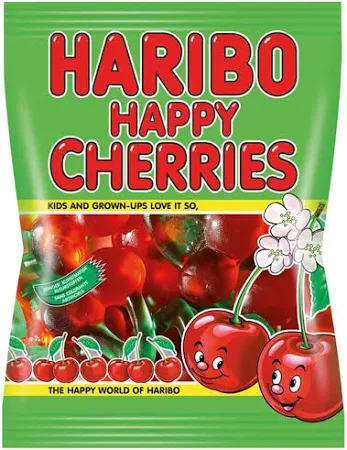 [SS001845] Haribo Happy Cherries - 28 x 75 gr
