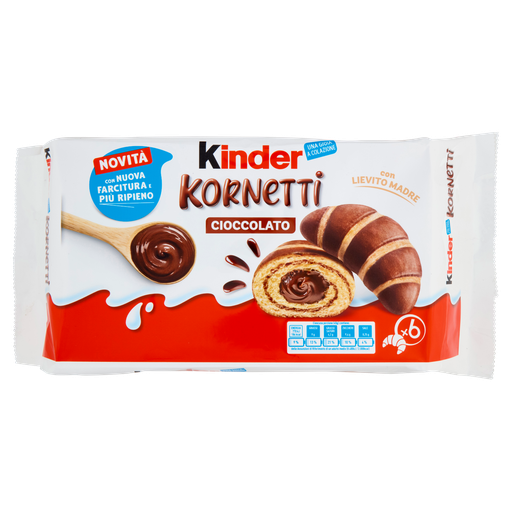 [SS002090] Kinder Kornetti Al Cioccolato 270 gr