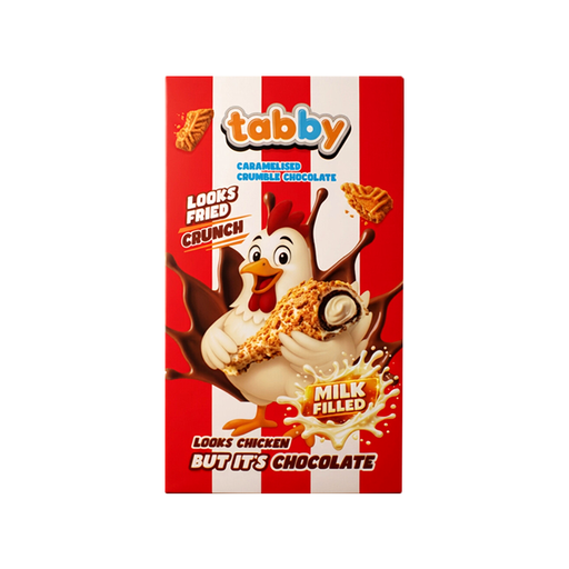 [SS002247] Tabby Chicken Leg Chocolate 50 g