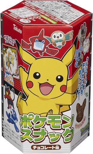[008599] Tohato Pokemon Snack Chocolate 23 g