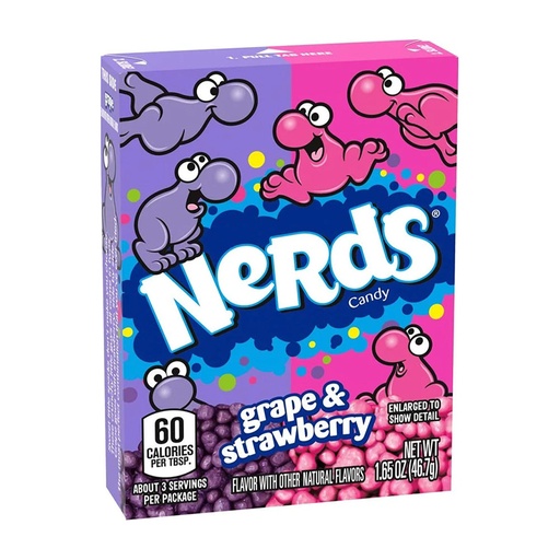 [005088] Wonka Nerds Grape Strawberry 46.7 g